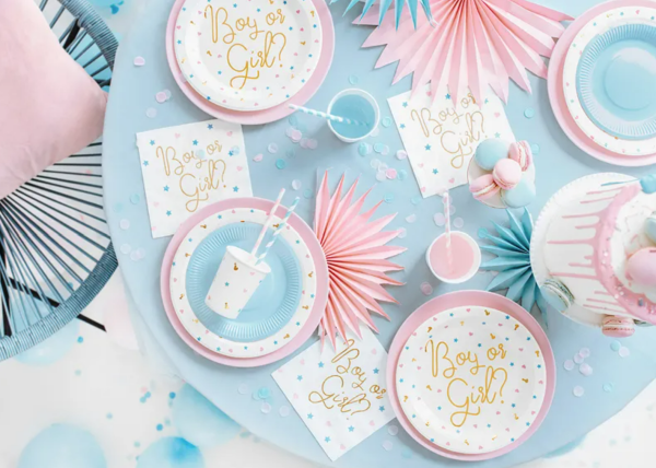 Teller - Boy or Girl - ca. ø23cm